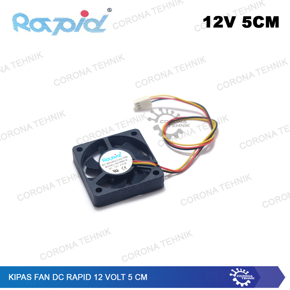 Rapid Fan DC 12 Volt 5 cm