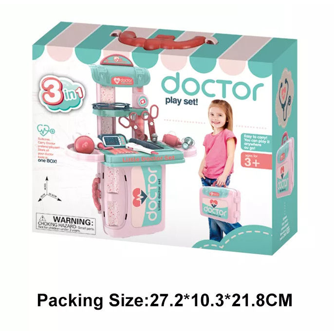 Mainan Edukasi Anak Dokter Little Doctor Set 3 In 1