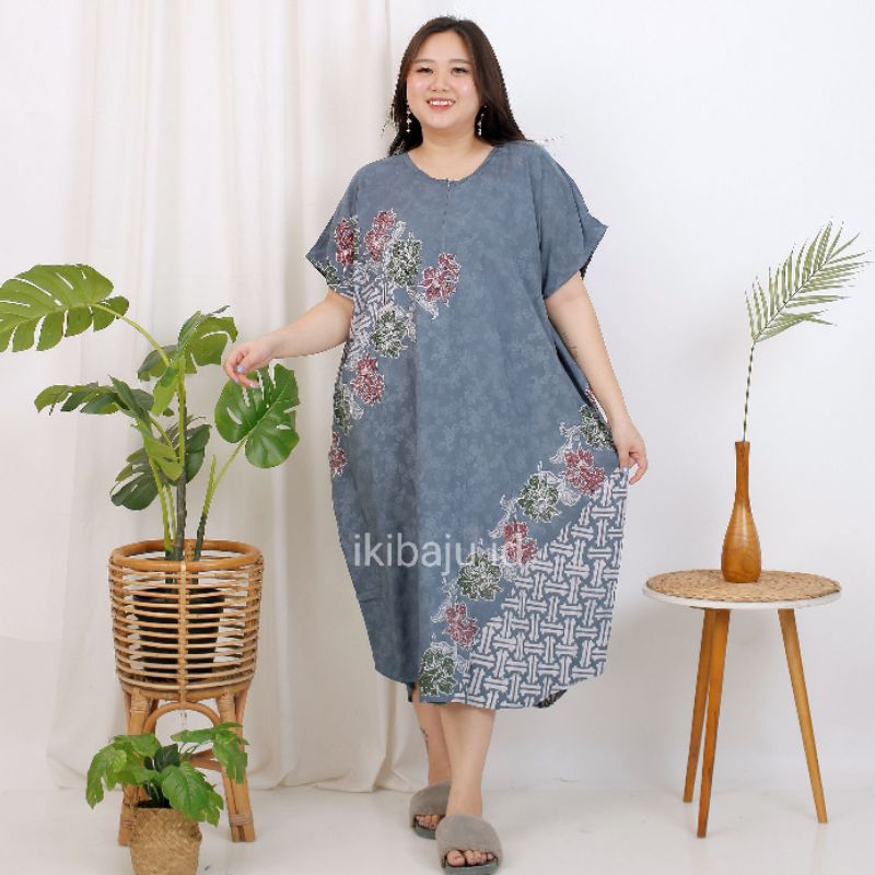 DASTER KALELAWAR JUMBO LOWO BATIK PEKALONGAN CAP TULIS BUSUI KALONG KEKINIAN SOLOKEREN