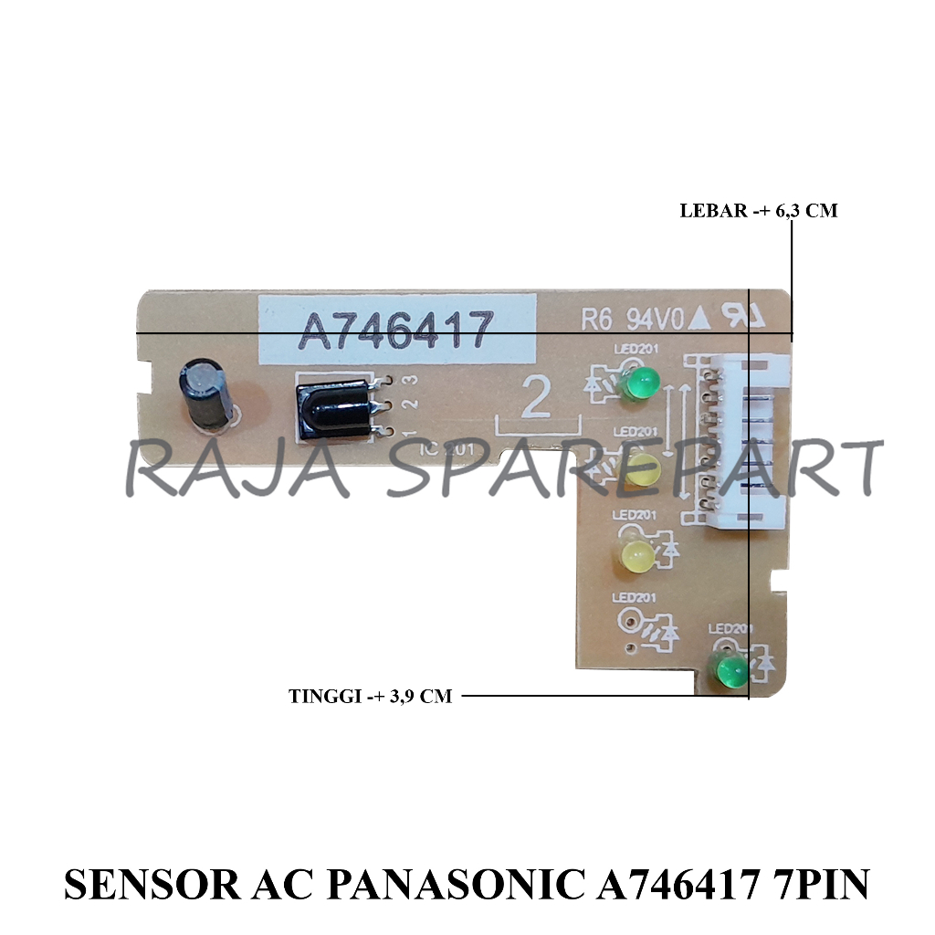 MODUL DISPLAY/DISPLAY SENSOR/MODUL SENSOR ACS/ENSOR AC PANASONIC A746417 7PIN