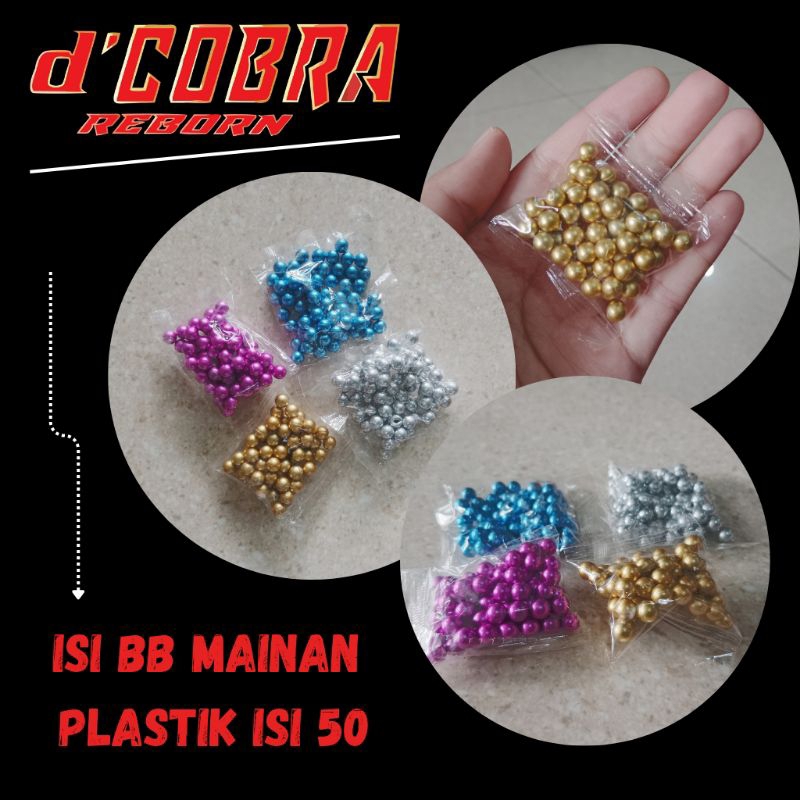 Mainan Isian Plastik isi 50