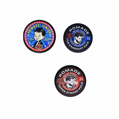 RADYSA - Tata Pomade Super Strong Hold | Pomade For Dandruff Hair | Junior Styling Pomade 75g