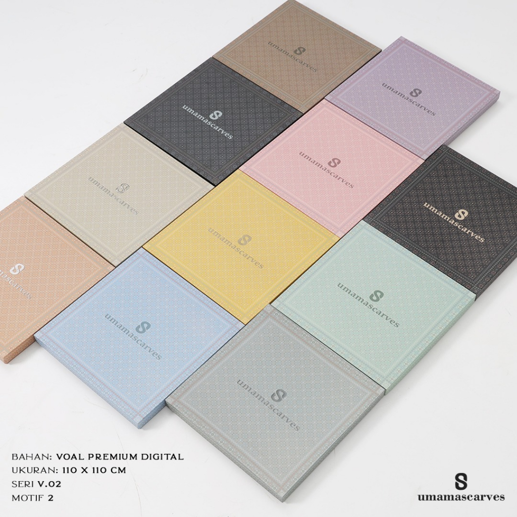 UmamaScarves BOX Standar FREE BROSS Part1