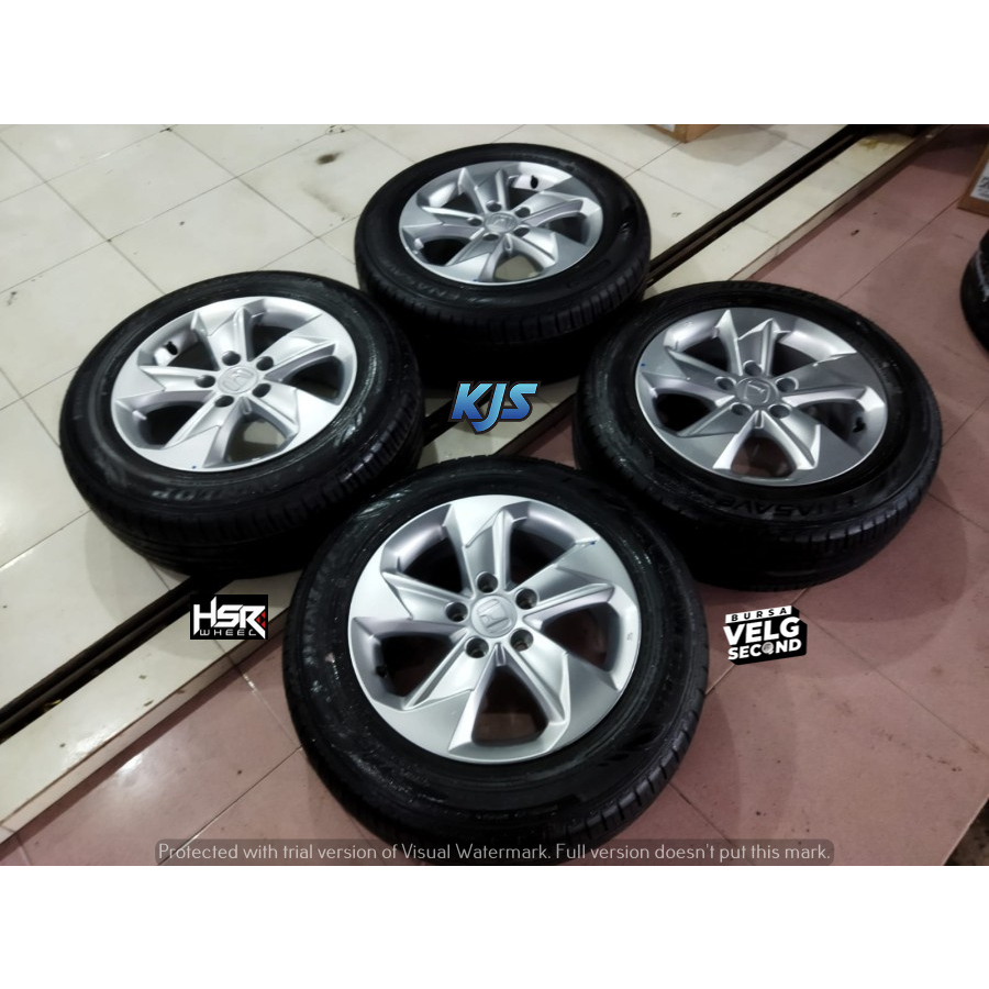 VELG COPOTAN MOBIL HONDA BRV R16X6 5X114,3 SILVER + GY 215 60 R16