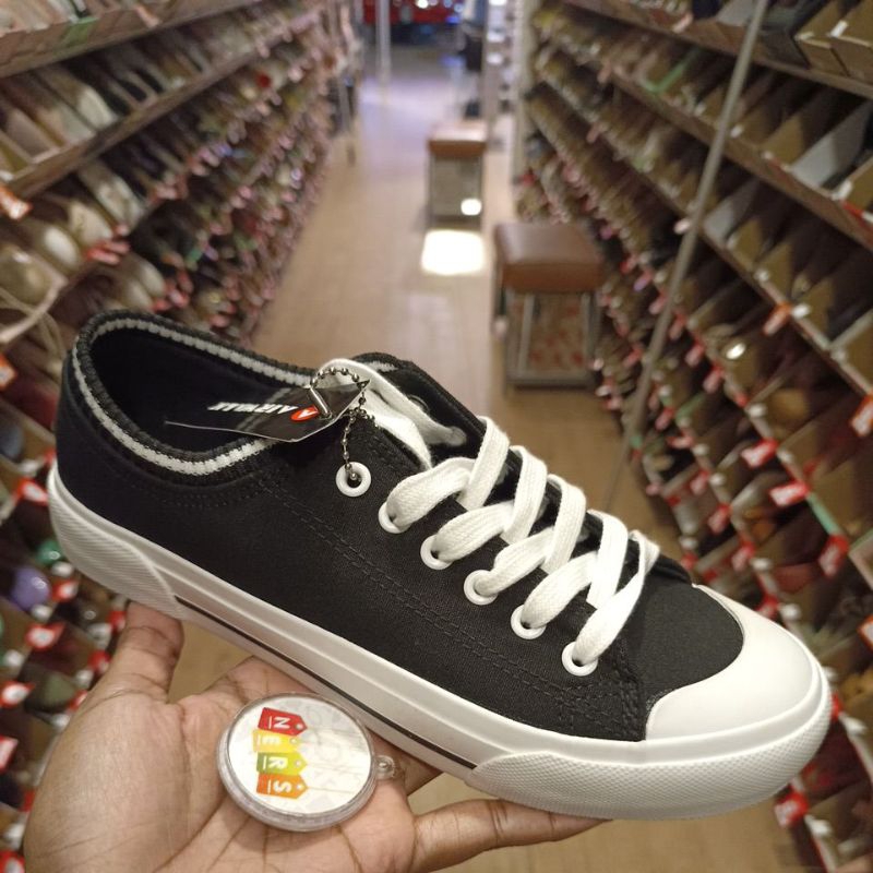 FAITH BLACK PY1020B SEPATU SNEAKERS WANITA BY PAYLESS BRAND AIRWALK