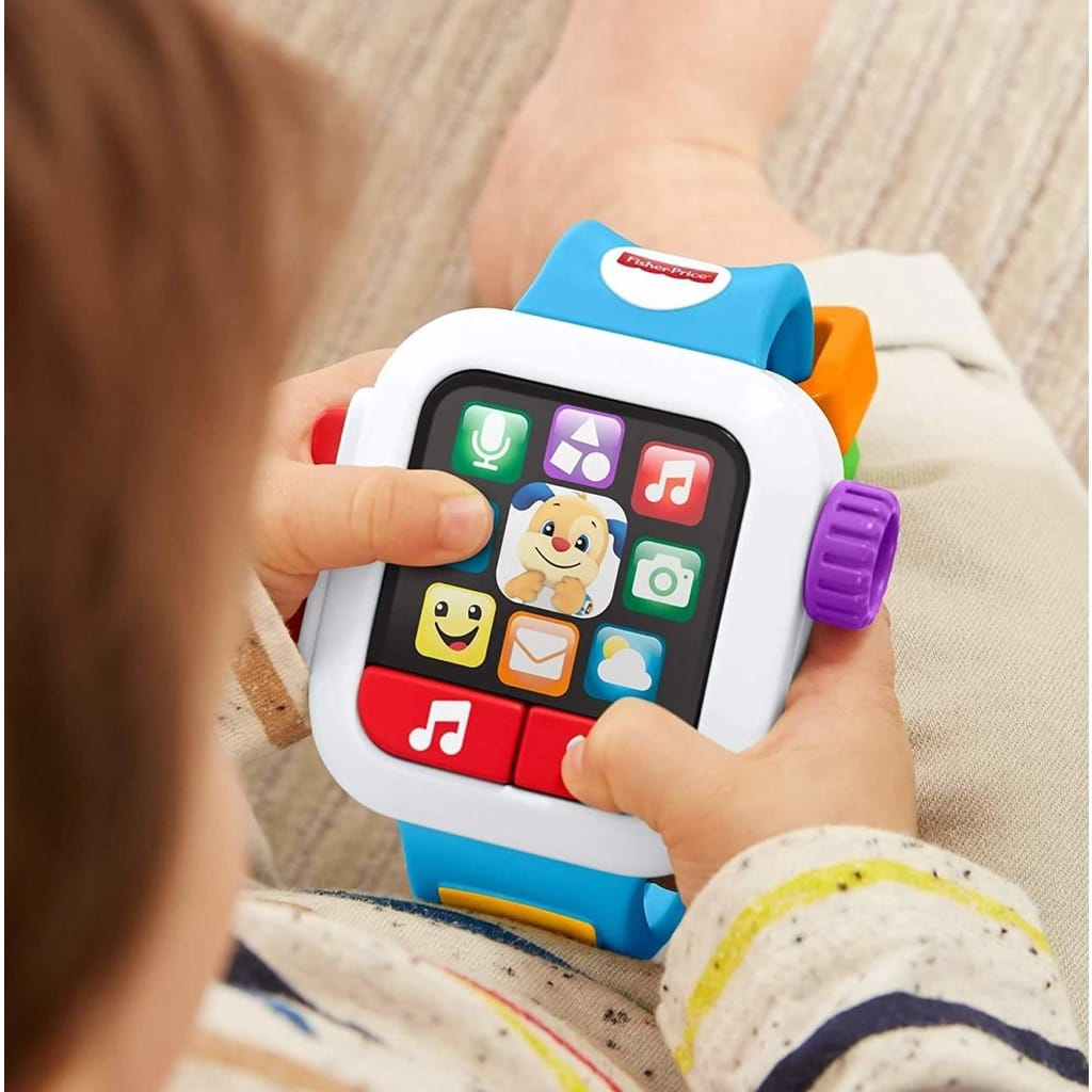 FISHER PRICE (GMM44) LAUGH &amp; LEARN SMART WATCH / mainan anak / mainan jam tangan / jam tangan mainan