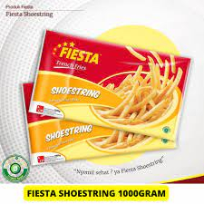 

FIESTA shoestring 1kg kentang goreng beku french fries