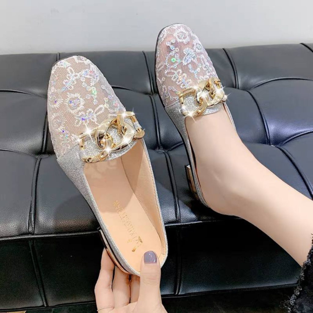 23547 Heels Pesta Wanita Import Sandal Kondangan