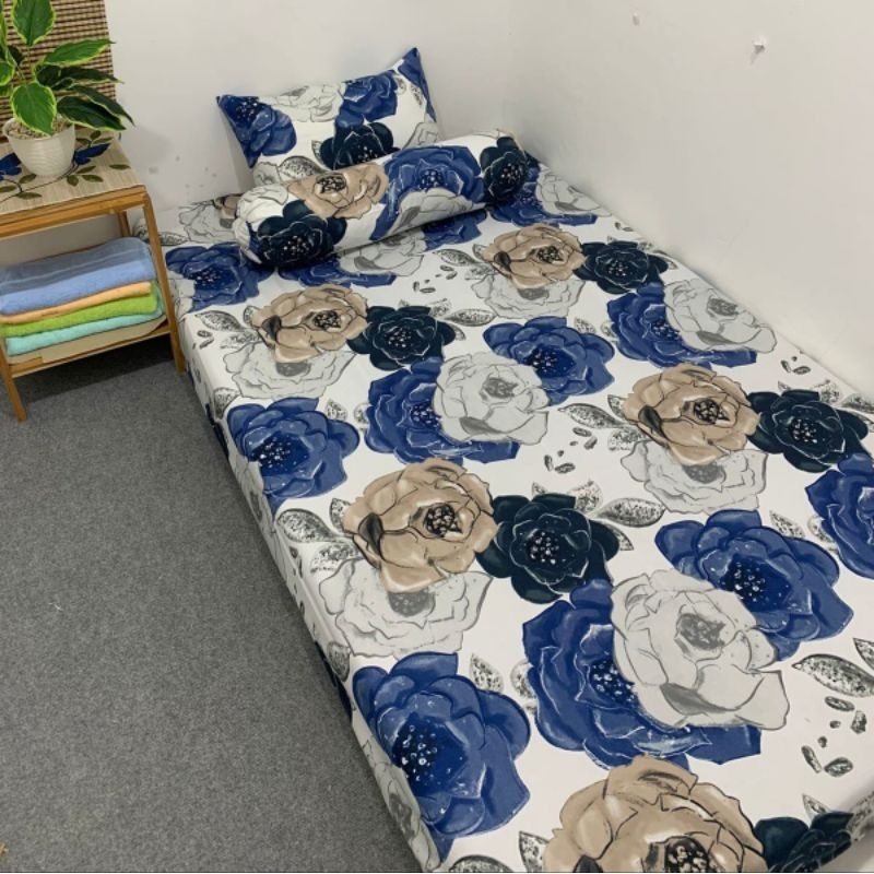 Sprei Homamade Motif Aesthetic 120x200 160x200 180x200 T.20 Sudut Karet ( Free Sarban Sargul )