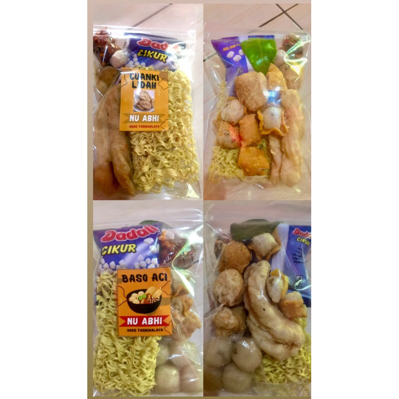 

Baso aci / Cuanki Lidah Nu abhi kemasan Pouch 12