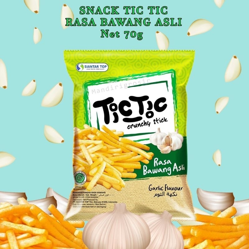 

Tic Tic Rasa Bawang Asli 70gr