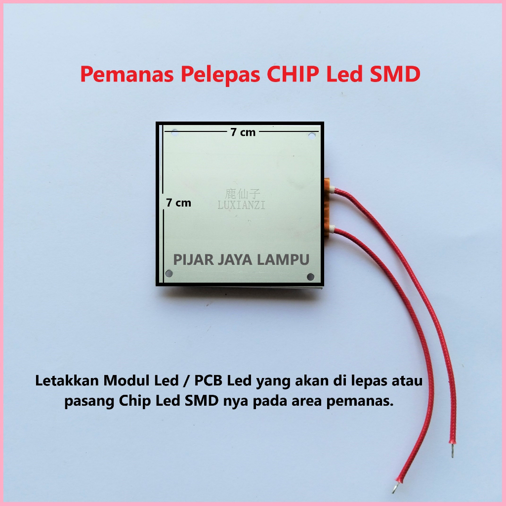 Alat Pelepas Lampu LED Chip LED SMD Lepas Pasang Mata LED Dilengkapi dengan Pengatur Suhu