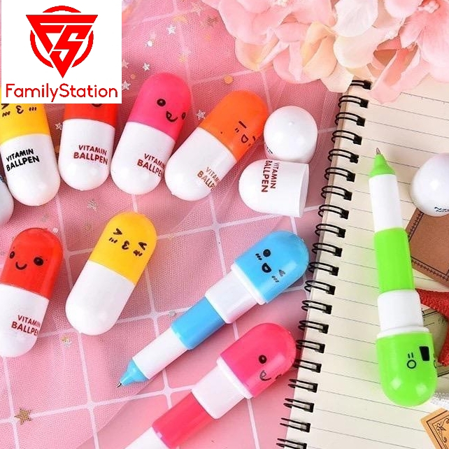 

Pulpen Kapsul Vitamin Pena Vitamin Ballpen Obat Kapsul Unik PULPEN LUCU