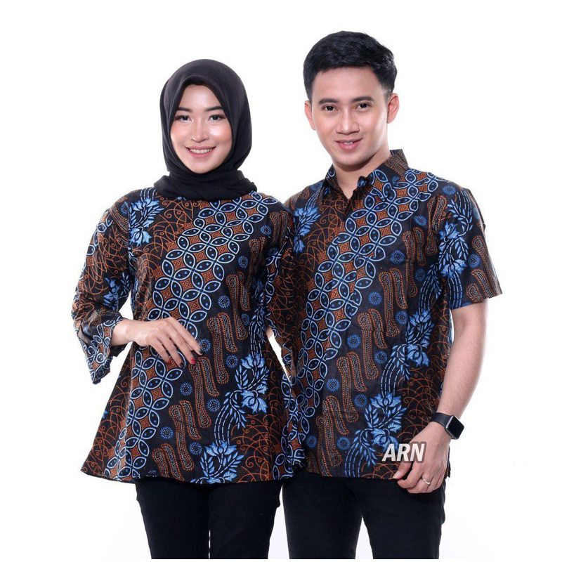 Batik couple pria wanita terlaris di shopee