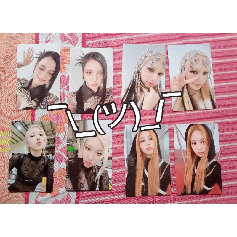 PHOTOCARD BLACKPINK OFFICIAL