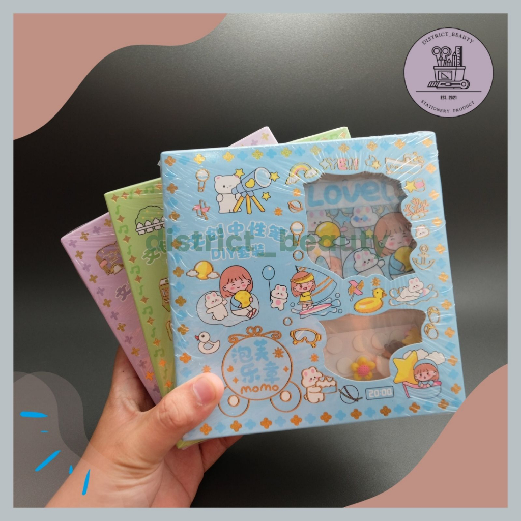 

STIKER BOX MOMO PULPEN DIY PAKET STIKER DIY TERMURAH VERSI MOMO