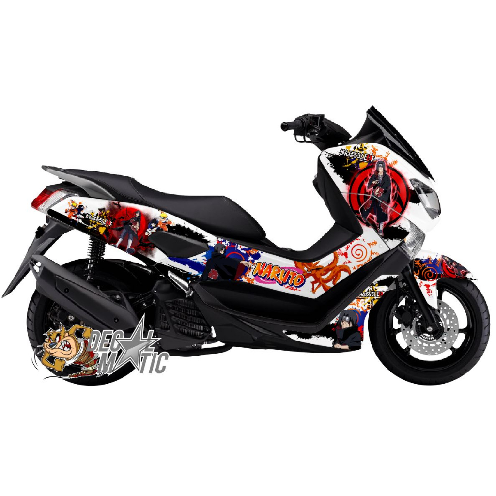 Decal Nmax Full body - Sticker Motor Yamaha Old Nmax 2015 2016 2017 2018 2019 Naruto Itachi