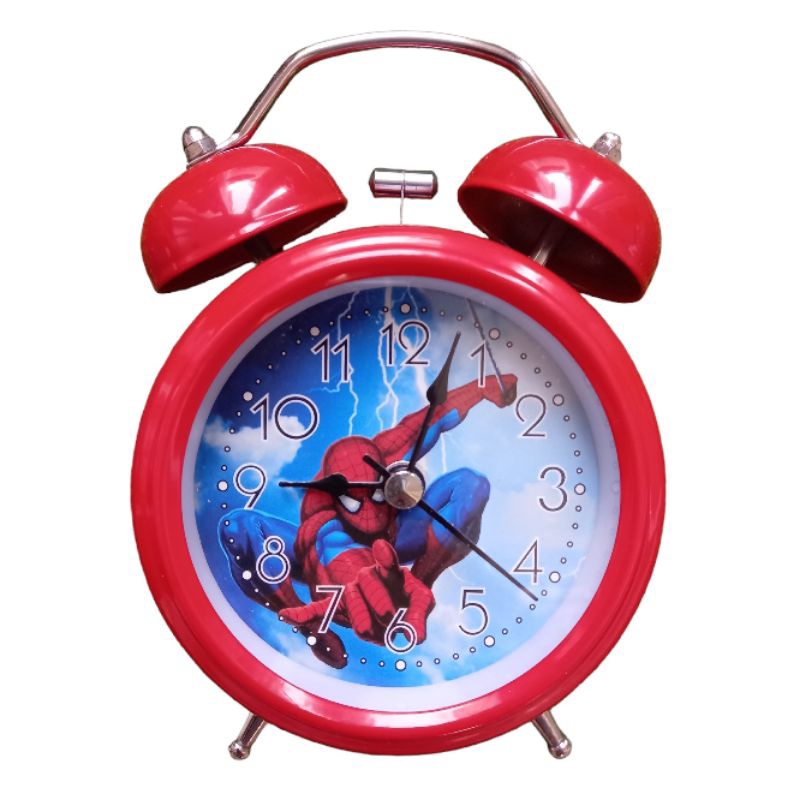Jam weker spiderman, sanrio, lotso, hello kitty, unicorn / Jam beker kring spiderman, sanrio, hello 