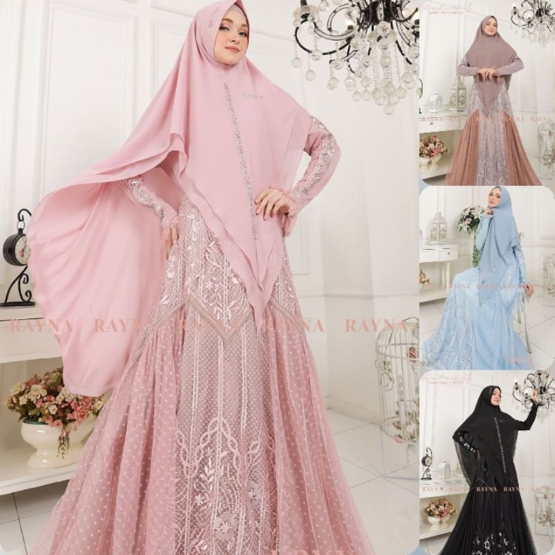 ERVY set Gamis Syari Original By Rayna - TZYN. Shop