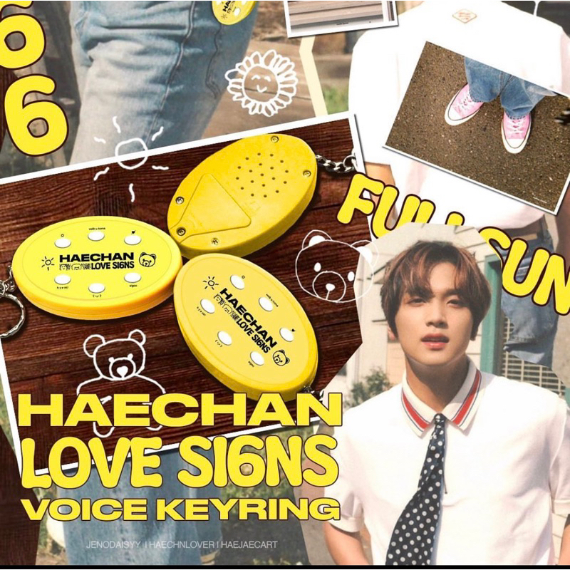 BACA DESKRIPSI NCT HAECHAN VOICE KEYRING