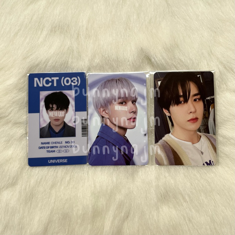 [READY] ID CARD + PHOTOCARD UNIVERSE UNSEALED KUN JUNGWOO CHENLE