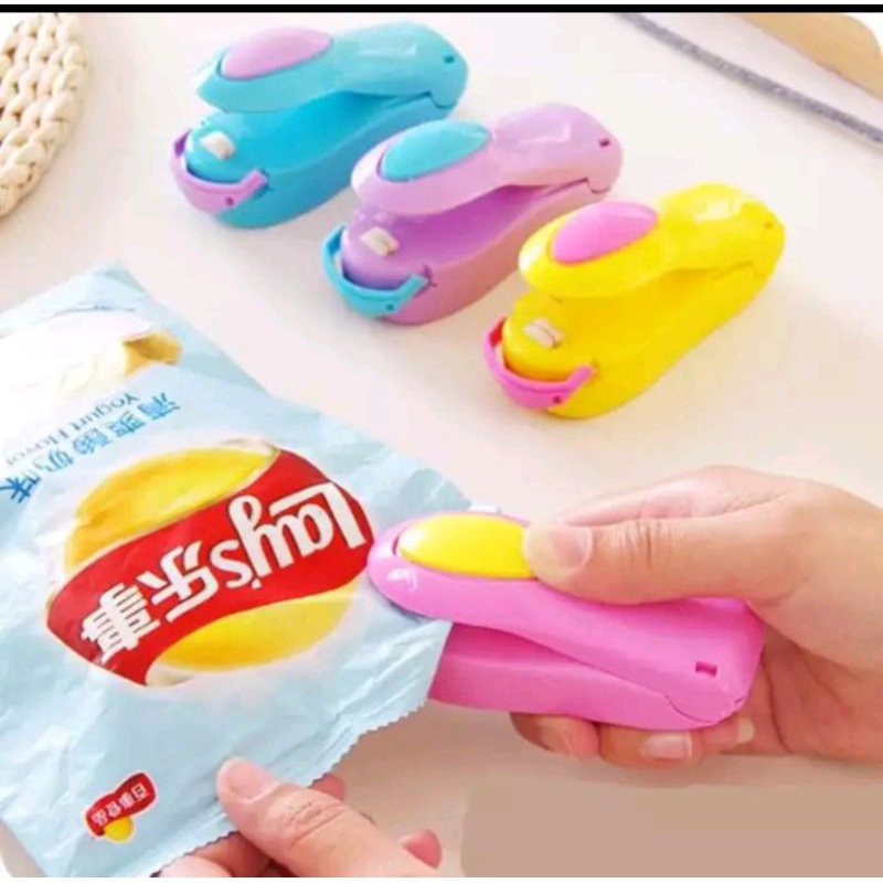 ALAT PEREKAT PLASTIK ELEKTRIK /HAND SEALER MINI PLASTIK SNACK PORTABLE