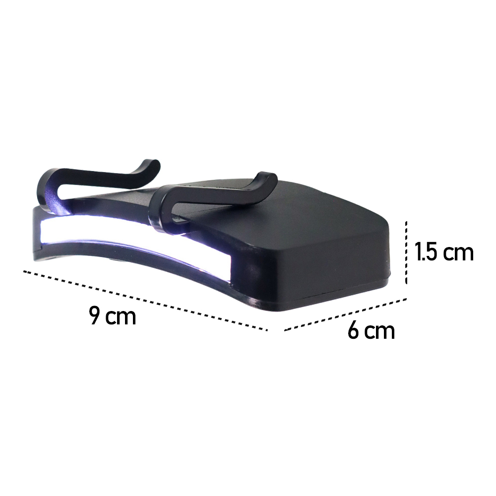 TaffLED Senter Klip Topi LED Clip Headlamp - M1801