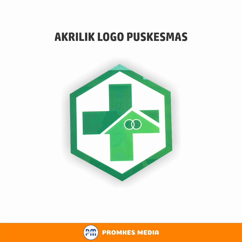 Logo Akrilik, Logo Akrilik Murah, Logo Puskesmas Akrilik