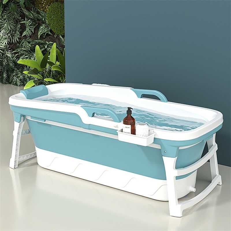 Knighty Bak Mandi Lipat Portable SPA Bathtub Adult with Cover - KY-18