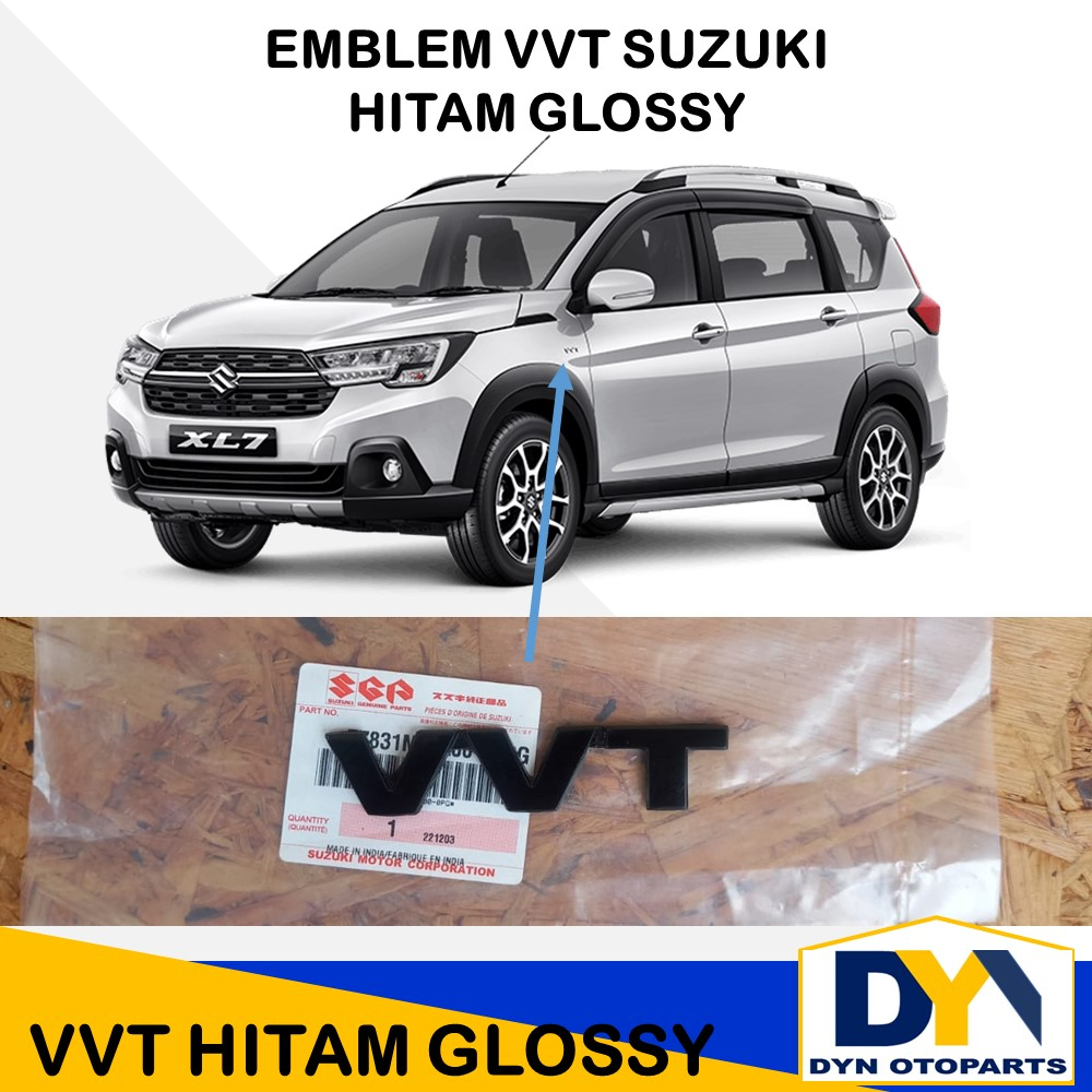 DYN12- Emblem Logo VVT Mobil Suzuki VVT ERTIGA SWIFT APV