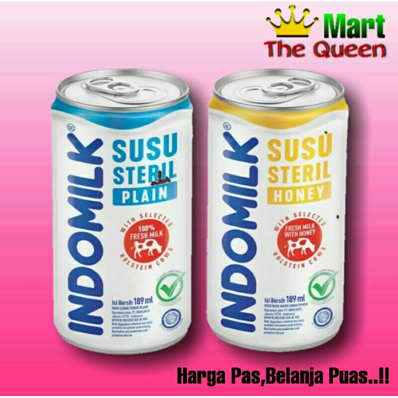 

INDOMILK susu streril 189ml
