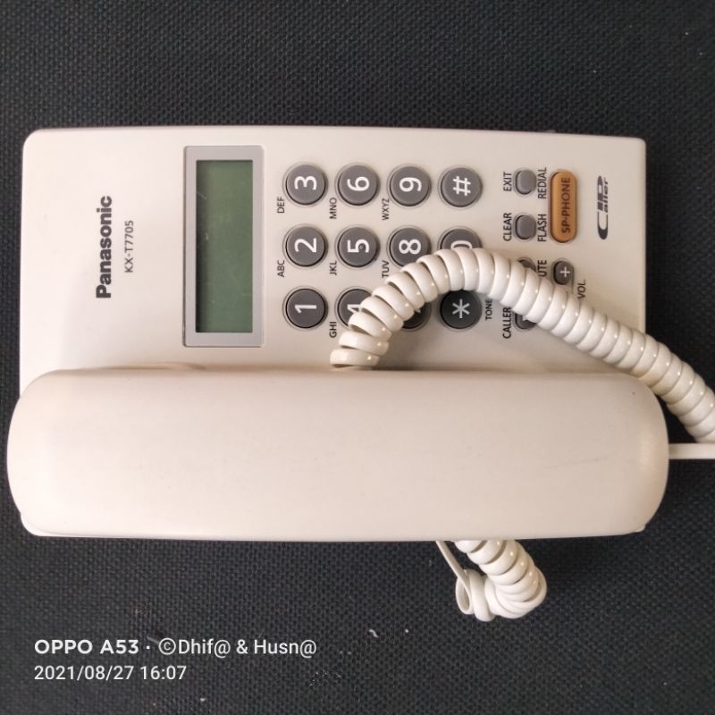 Telepon Rumah Indihome Panasonic KX-T7705 Caller ID