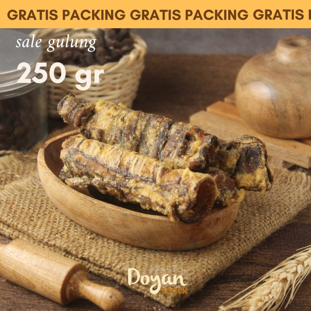 

SALE PISANG GULUNG / SALE GULUNG / SALE ROLL 250GR