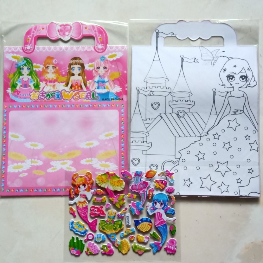 

MAINAN STIKER TAS / STIKER TAS KECIL / STICKER LUCU MODEL TAS KECIL / STIKER ANAK LUCU