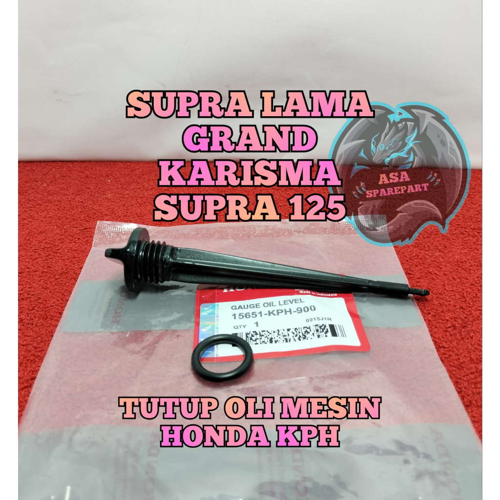 TUTUP OLI MESIN KUALITAS ASLI ORIGINAL HONDA ASTREA GRAND , PRIMA , LEGENDA , STAR , SUPER CUP C70 C