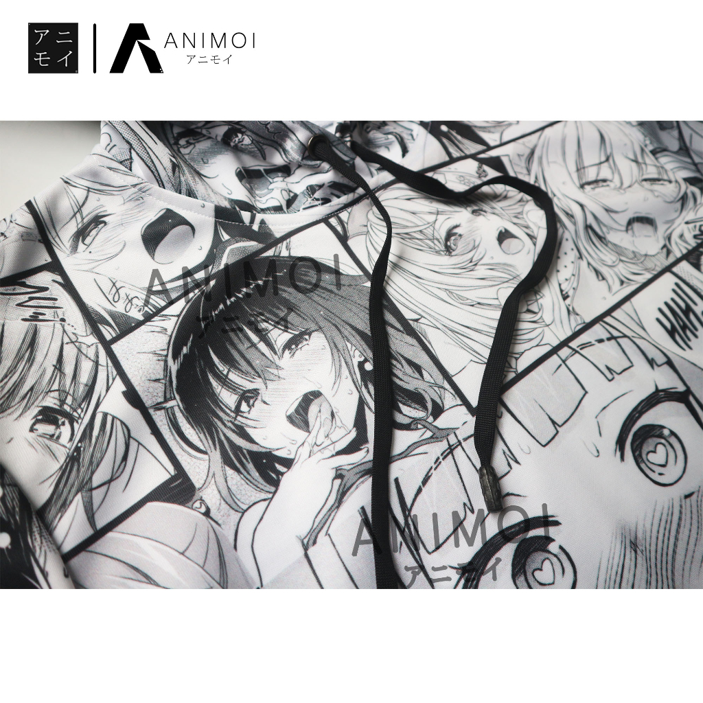 Jaket Ahegao Echi H++ [ Jaket Full Print Anime ] Hentai Lewd 18+