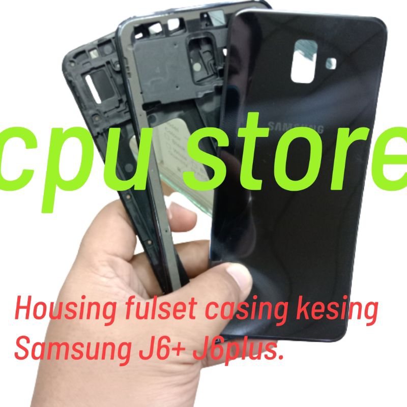 HOUSING FULSET KESING CASING SAMSUNG J6+ J6PLUS ORIGINAL