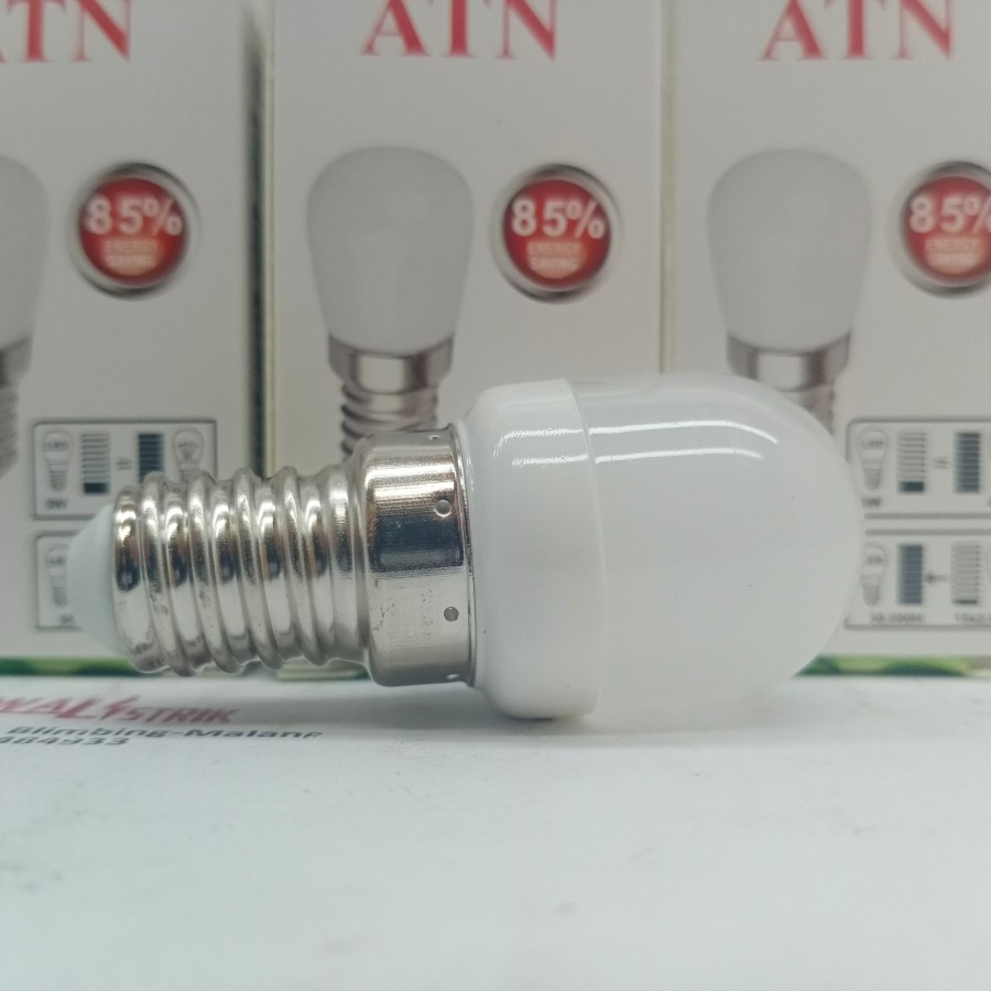 led fitting e14 3w lampu kulkas lampu hias cabe led putih kaca susu