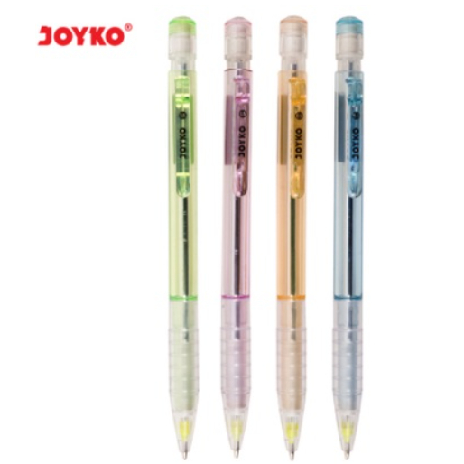 

MECHANICAL PENCIL LEAD PENSIL MEKANIK JOYKO MP-15 0.5 mm PILOT WARNA WARNI PASTEL MURAH GROSIR ORI