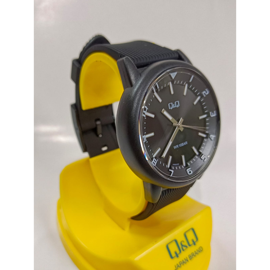 SALE Jam Tangan Unisex Sporty Casual Rubber Karet Analog Original Q&amp;Q QNQ QQ VR52 Series