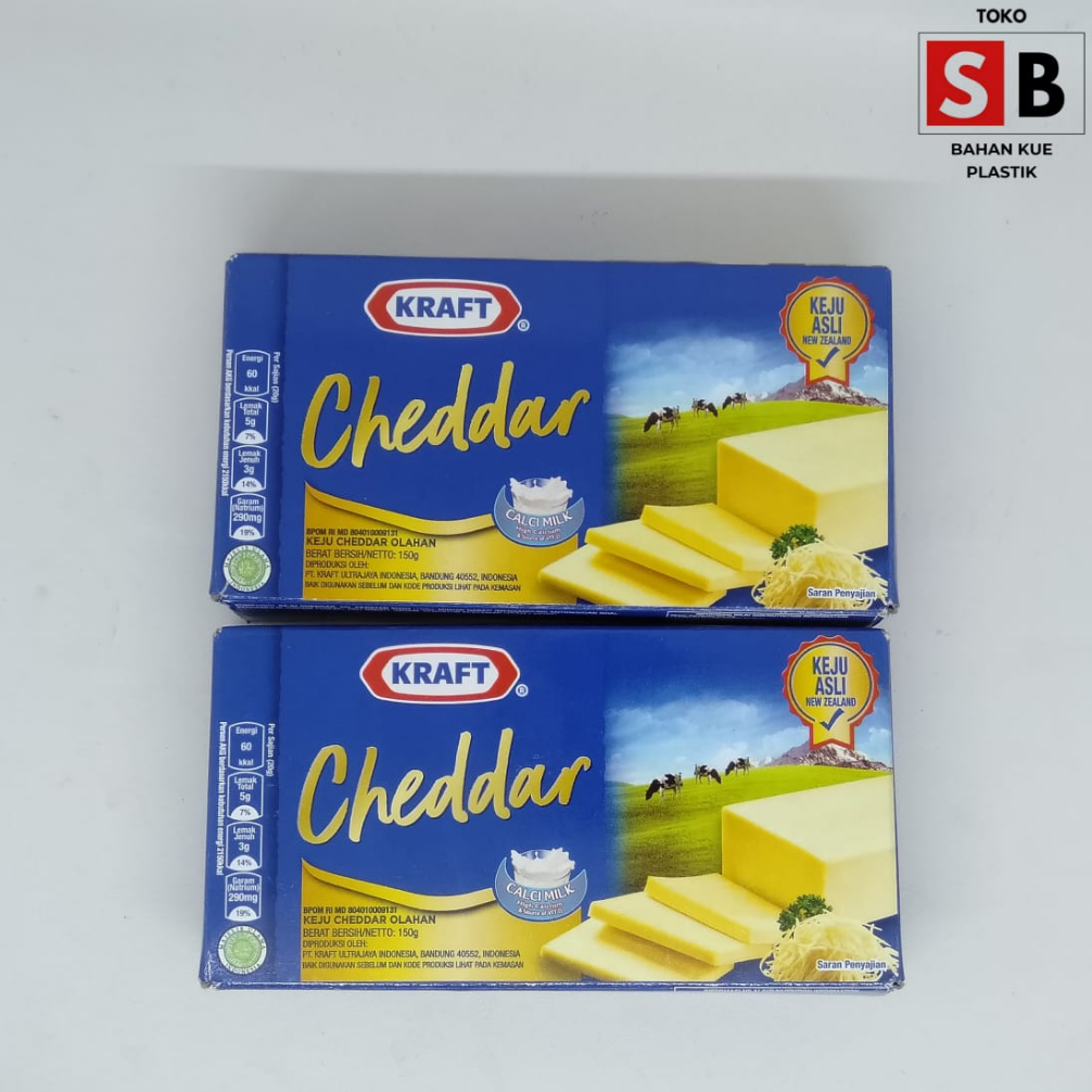 

KEJU CHEDDAR CHEESE KRAFT 70GR & 150GR