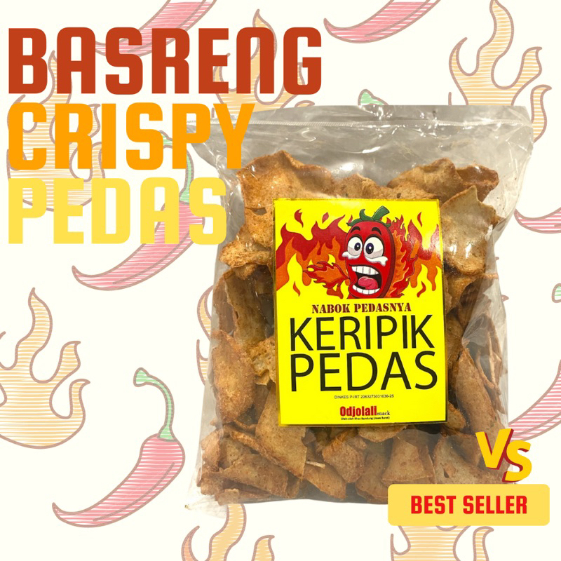 

FAVORIT BASRENG PEDAS CRISPY KRIUK ODJOLALI SNACK