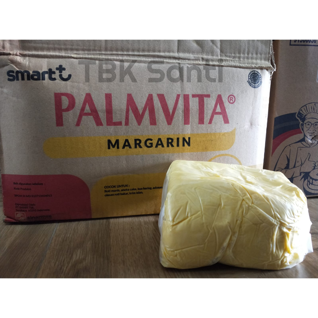 

Palmvita Margarine | Margarine Mentega | 500 Gram (Repack)