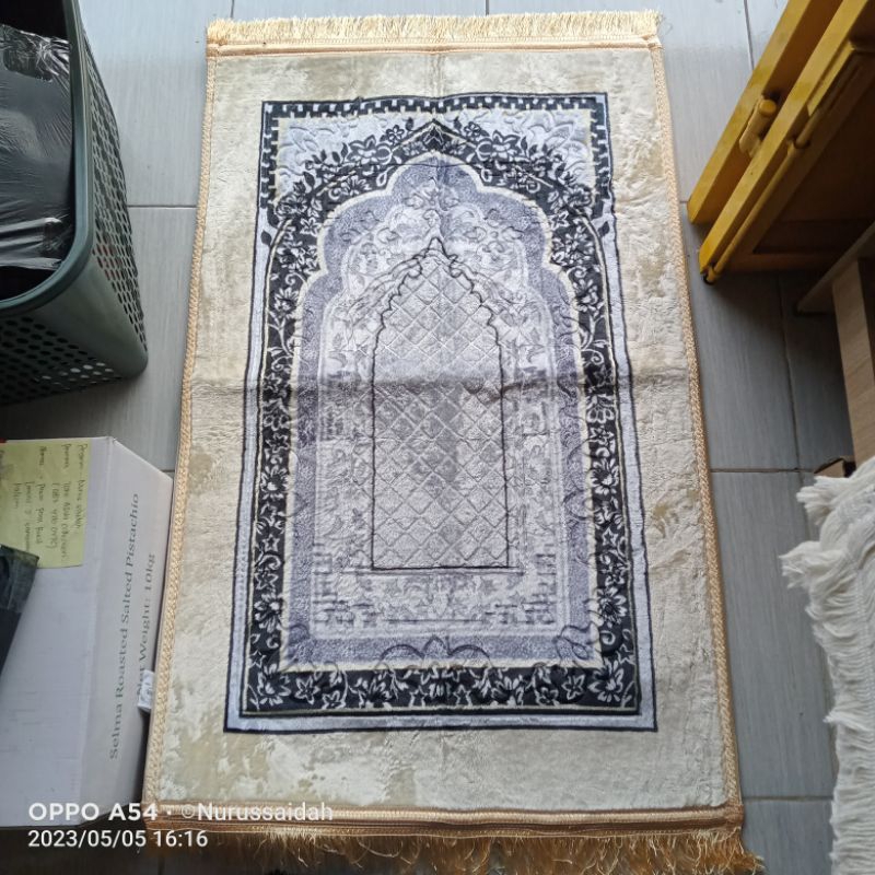 sajadah bludru jumbo premium printing