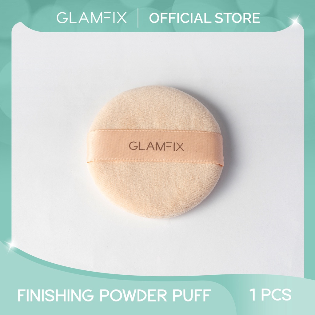 GLAMFIX Finishing Powder Puff isi 1pcs _ Spons Bedak Tabur | GLAM FIX Alat Kecantikan Makeup by YOU