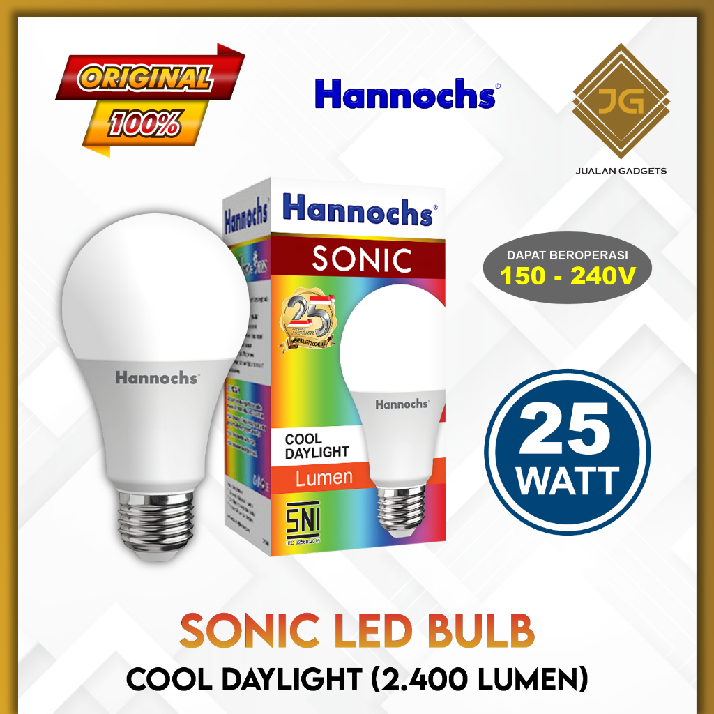 Lampu Led Hannochs Sonic 25 Watt LED Bulb