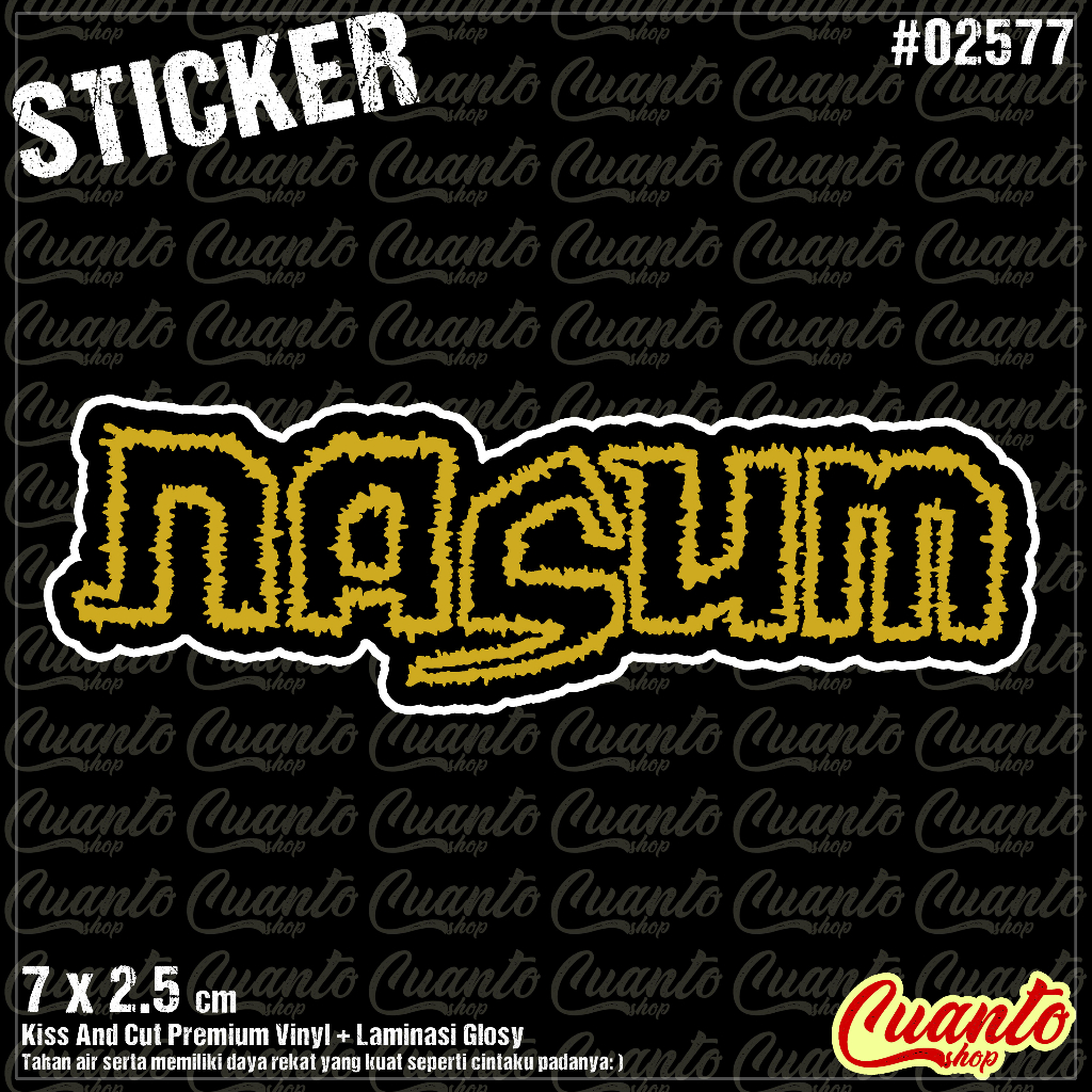 Sticker Nasum