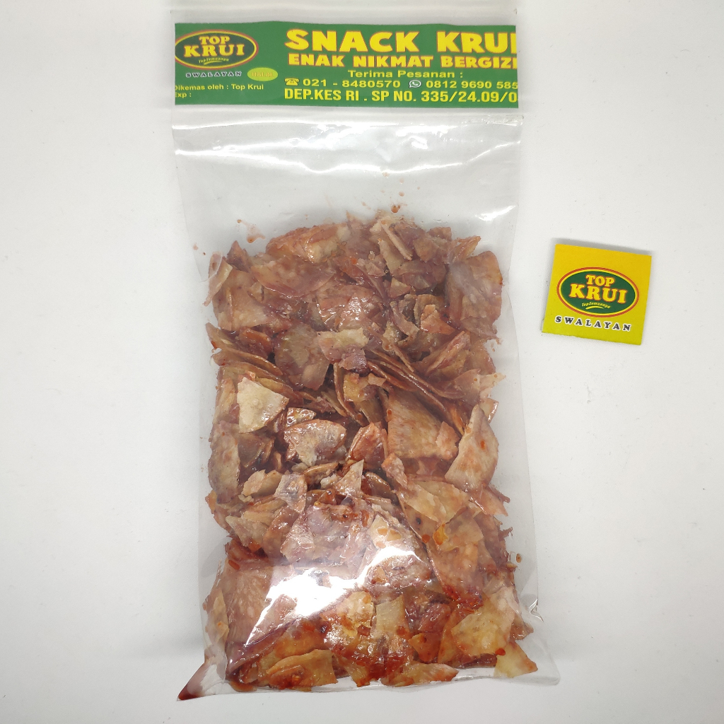

Keripik Singkong Pedas - Keripik Singkong Sambal Merah Ala-Ala Keripik Sanjai