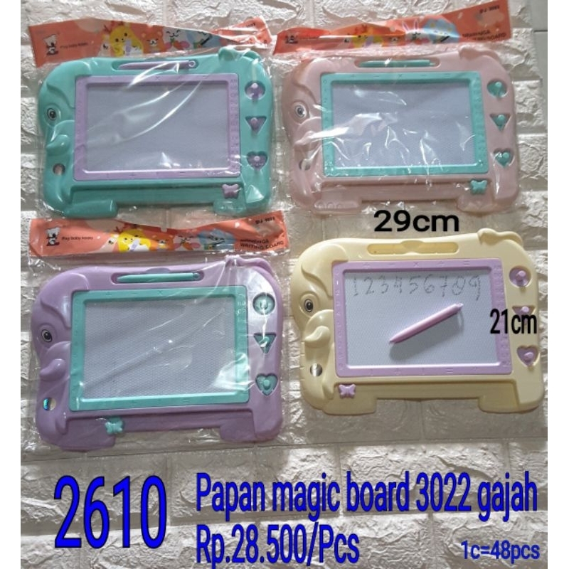 

PAPAN TULIS AJAIB/MAGIC BOARD/DRAWING BOARD GAJAH DJ-3022