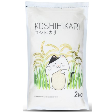 

☊ Beras Koshihikari 2kg beras jepang ۩